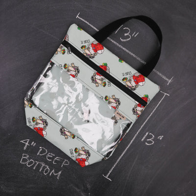 View Ewe Project Tote Bag in Larry "Stuff It"