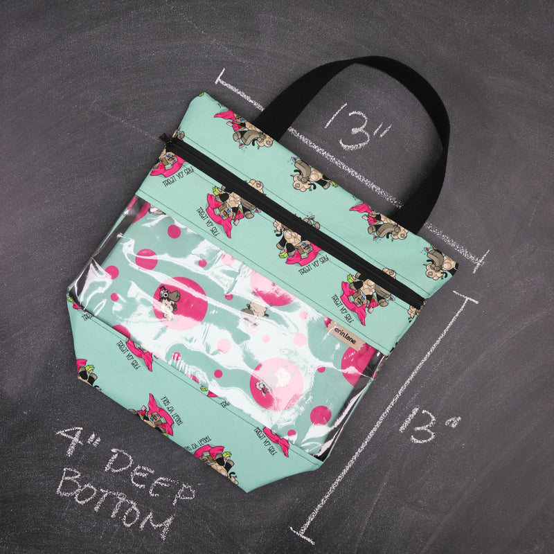 View Ewe Project Tote Bag in Demi "Treat Yo&