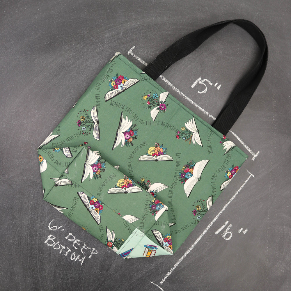 Worth Doing Library Style Tote in A Different Yarn