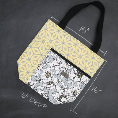 Worth Doing Tote Bag for Knitting and Crochet in Steel Magnolias