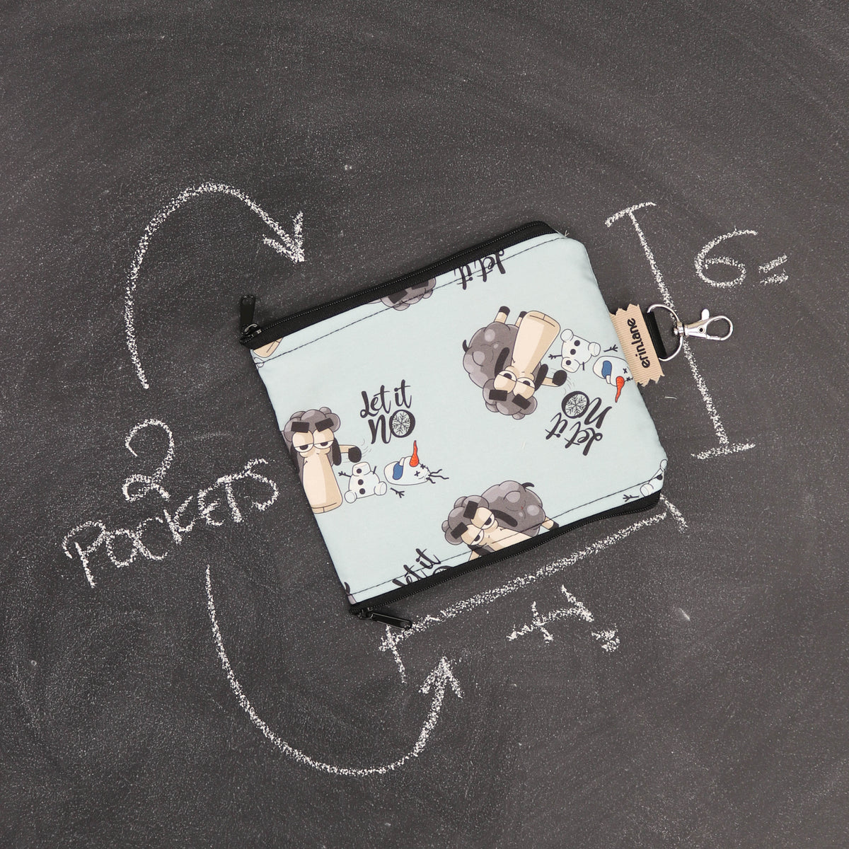 Zip and Clip Notions Organizer in Larry "Let it No"