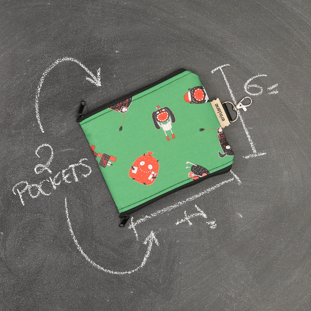 Zip and Clip Notions Organizer in Monstrously Merry