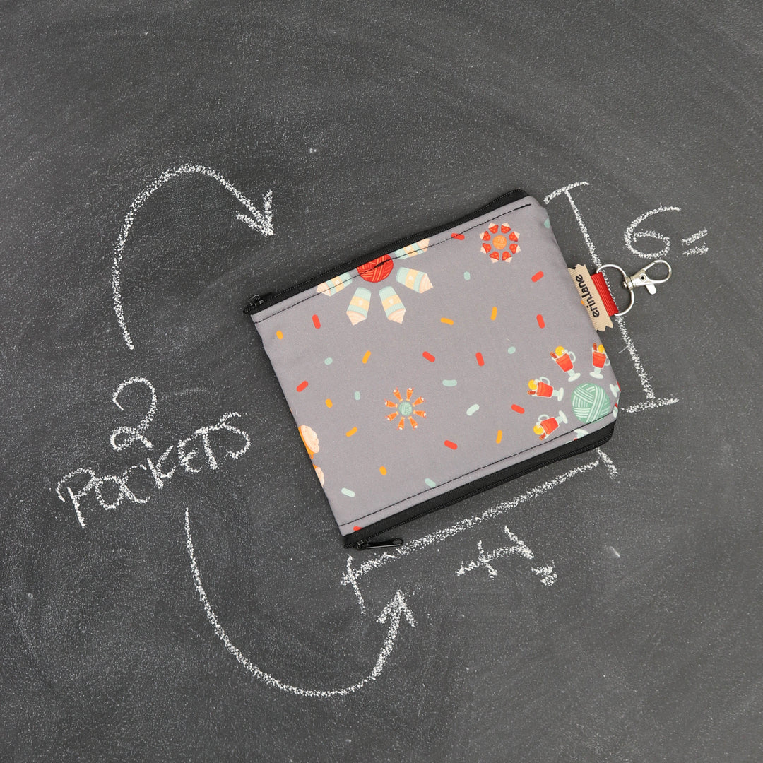 Zip and Clip Notions Organizer in Toddy Party